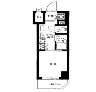 東京都新宿区東五軒町 賃貸マンション 1K