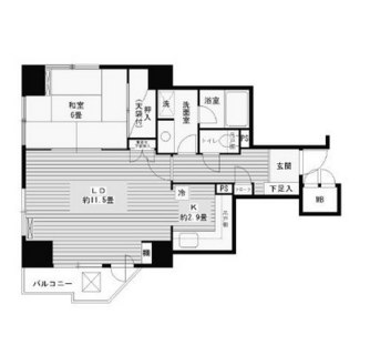 東京都新宿区南山伏町 賃貸マンション 1LDK