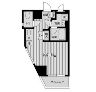 東京都新宿区箪笥町 賃貸マンション 1R