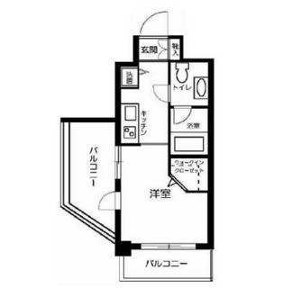 東京都新宿区山吹町 賃貸マンション 1K