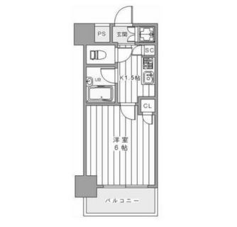 東京都新宿区東五軒町 賃貸マンション 1K