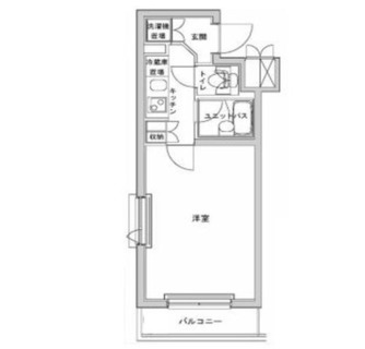 東京都新宿区新小川町 賃貸マンション 1K