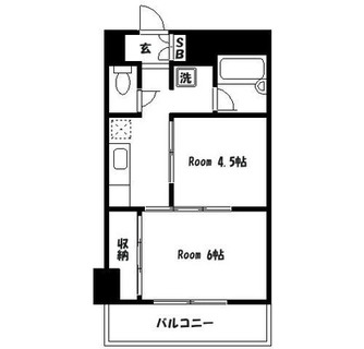 東京都新宿区東五軒町 賃貸マンション 2K