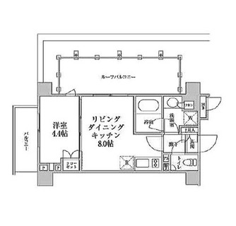 東京都新宿区新小川町 賃貸マンション 1K