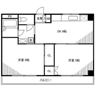 東京都新宿区箪笥町 賃貸マンション 2DK