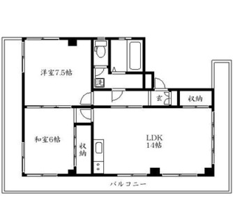 東京都新宿区東五軒町 賃貸マンション 2LDK