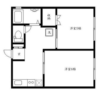 東京都新宿区横寺町 賃貸マンション 2DK