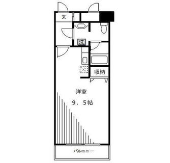 東京都新宿区水道町 賃貸マンション 1R