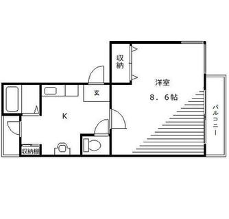 東京都新宿区水道町 賃貸マンション 1K