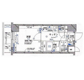 東京都新宿区新小川町 賃貸マンション 1K