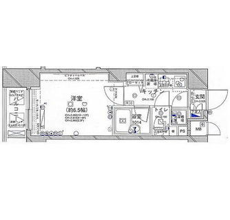 東京都新宿区新小川町 賃貸マンション 1K