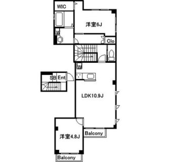 東京都新宿区弁天町 賃貸マンション 2LDK