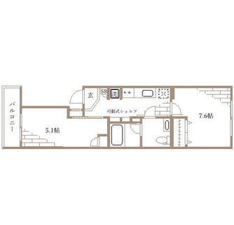 東京都新宿区山吹町 賃貸マンション 1SK